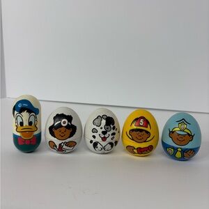 Vintage Hasbro Weebles Figures